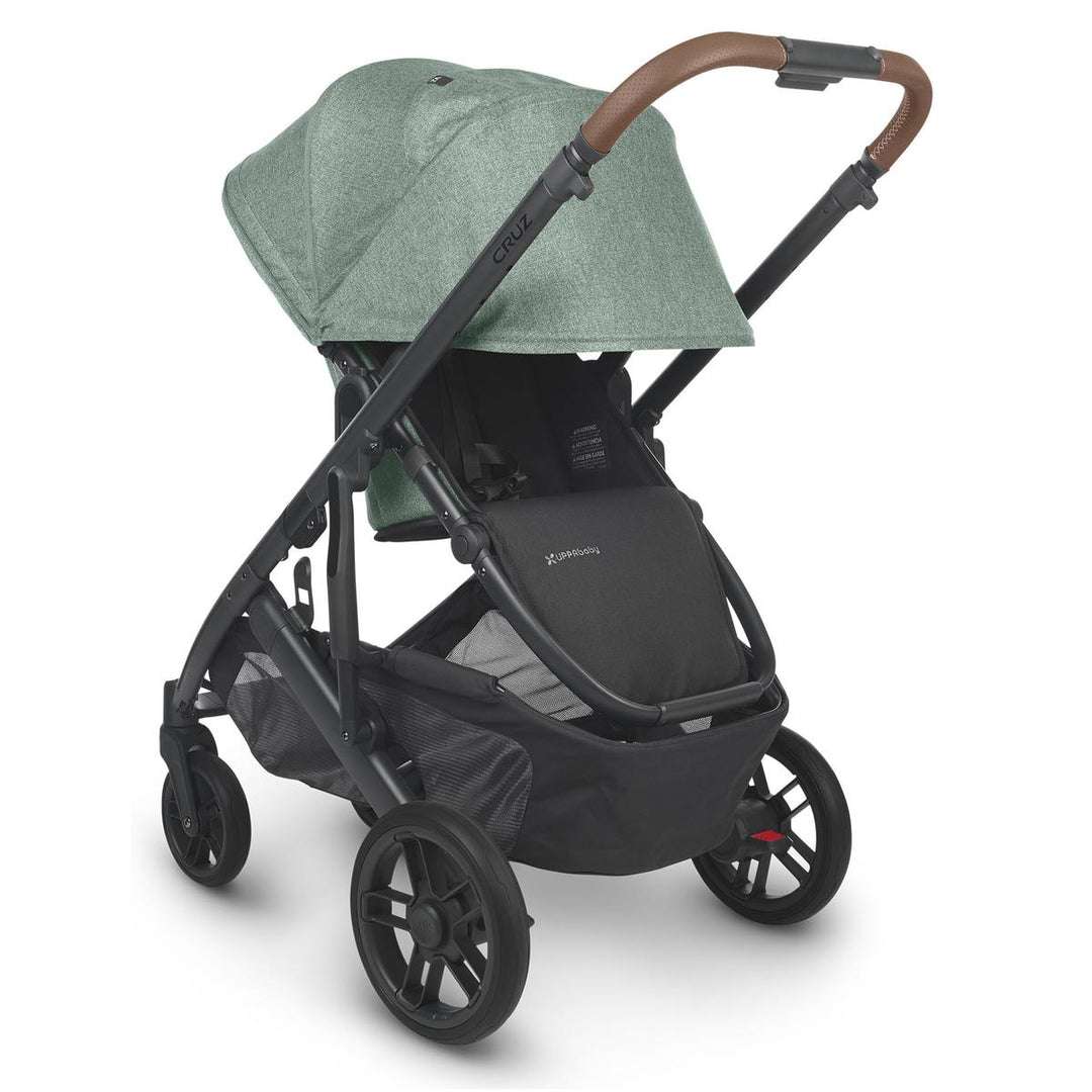 Uppababy CRUZ V2 Pushchair + Carrycot + Mesa + Base i-Size Travel System, Gwen