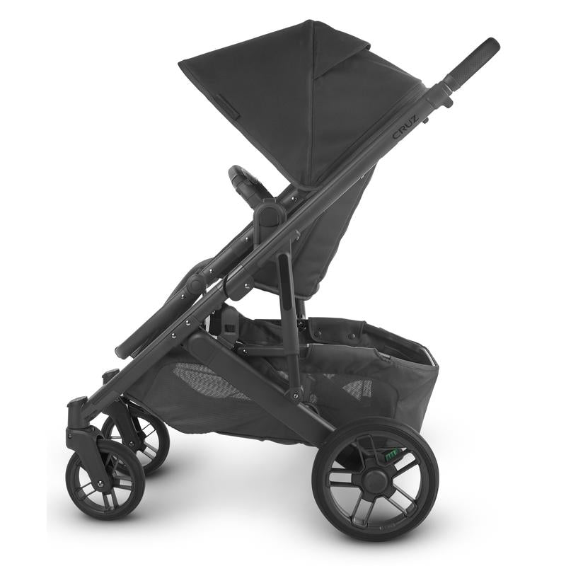 Uppababy CRUZ V2 Pushchair + Carrycot + Cloud Z2 + Base Travel System, Jake Black