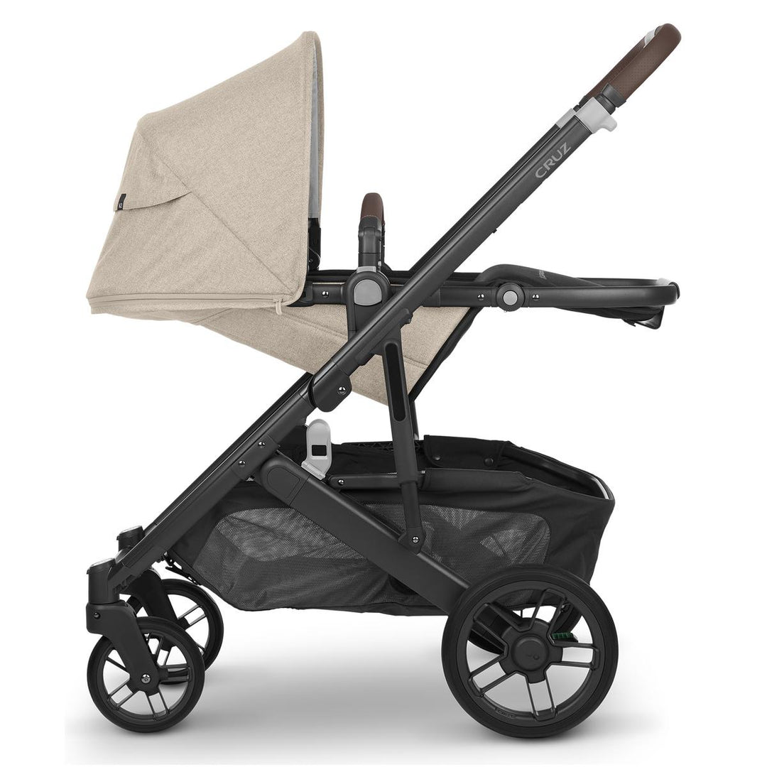 Uppababy CRUZ V2 Pushchair + Carrycot + Cabriofix i-Size + Base Travel System, Liam