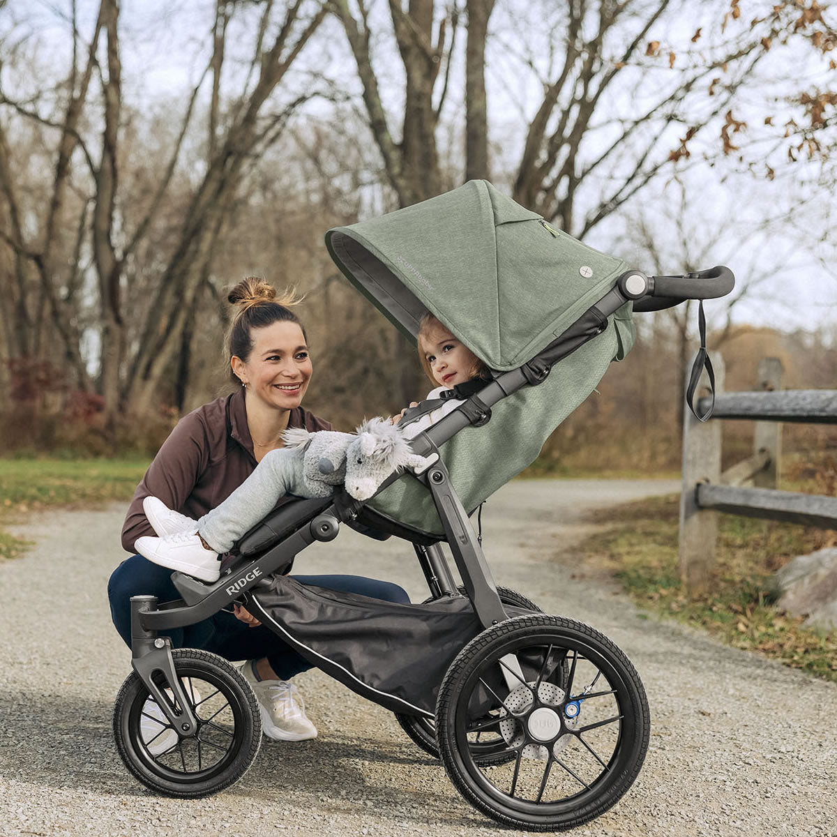Uppababy Ridge All Terrain Pushchair Gwen Trendy Baby