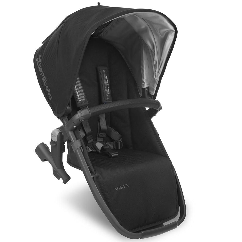 Uppababy VISTA V2 Twin Tandem Pushchair, Jake Black