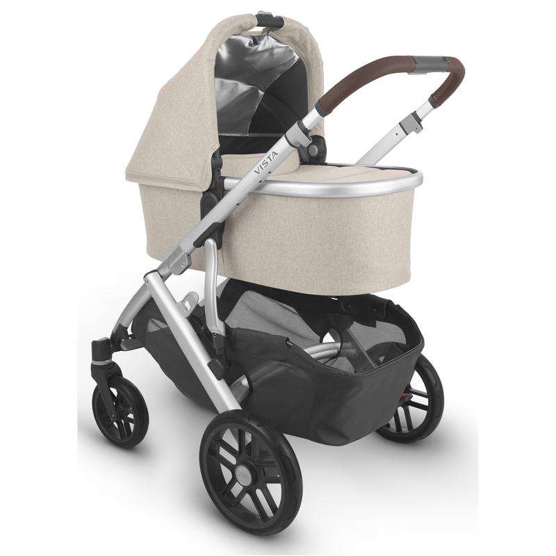 Uppababy VISTA V2 Pram + Cloud Z2 & Base Z2 i-Size Travel System, Declan Oat Melange