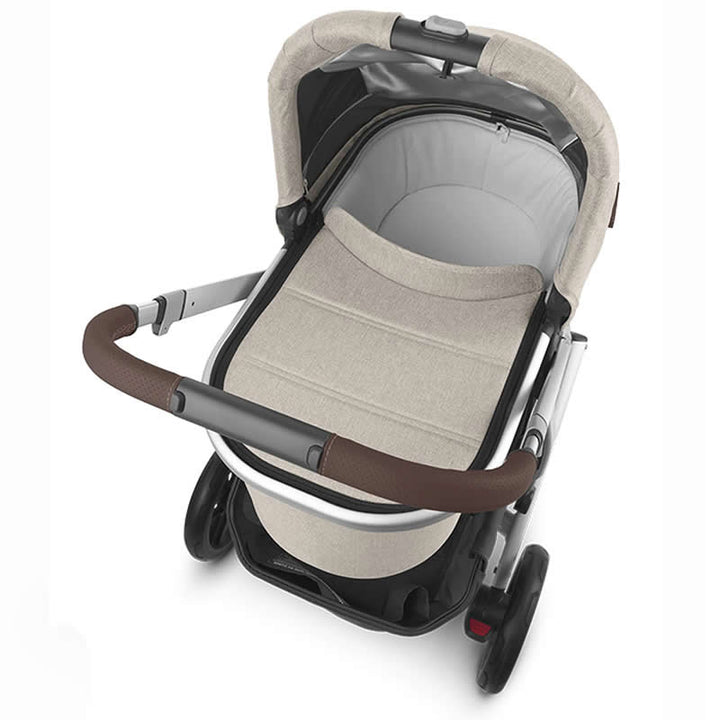 Uppababy VISTA V2 Pram + Cloud Z2 & Base Z2 i-Size Travel System, Declan Oat Melange