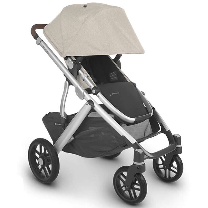 Uppababy VISTA V2 Twin Tandem Pushchair, Declan Oat Melange