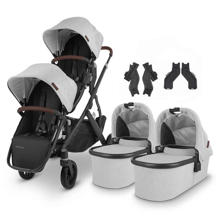 Uppababy VISTA V2 Twin Tandem Pushchair, Anthony