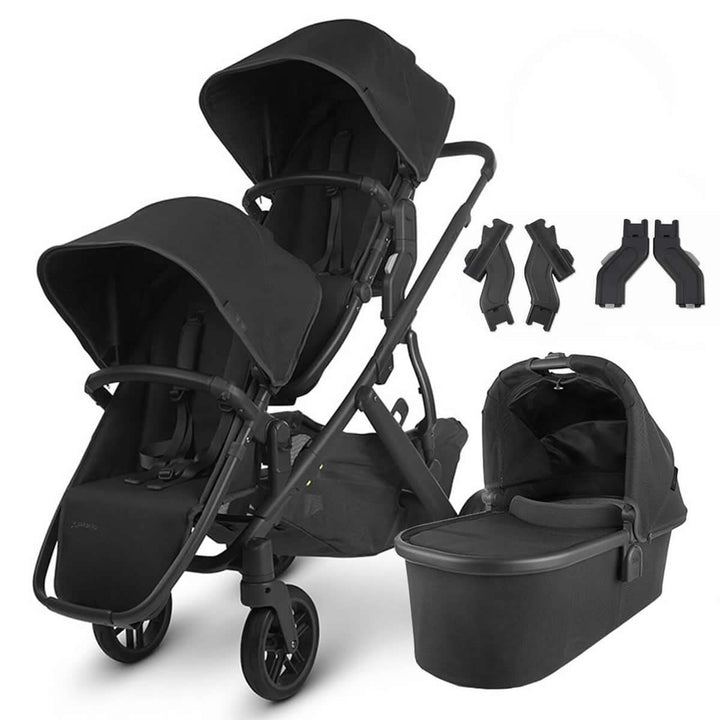 Uppababy VISTA V2 Tandem Pushchair, Jake Black