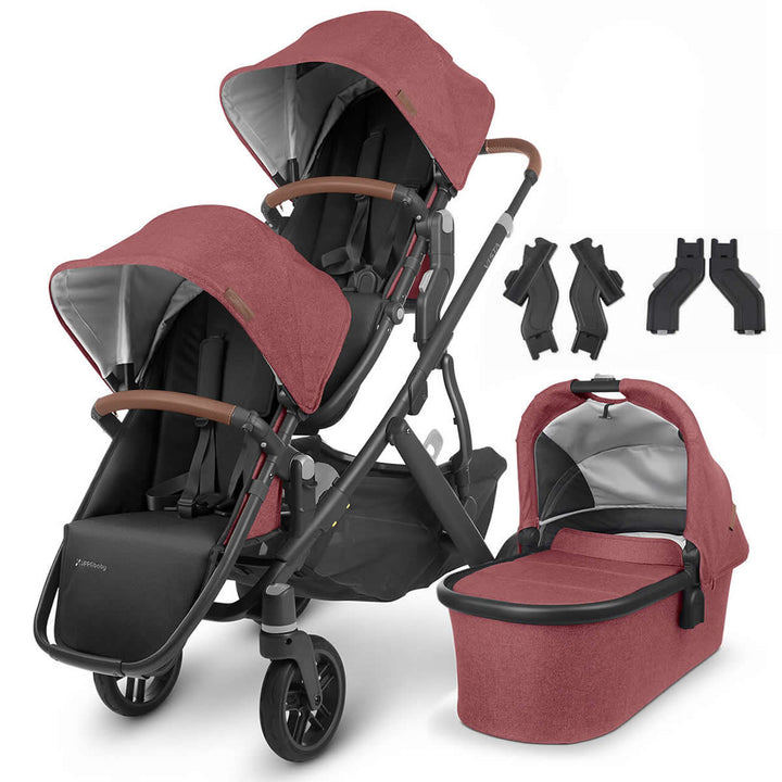 Uppababy VISTA V2 Tandem Pushchair, Lucy