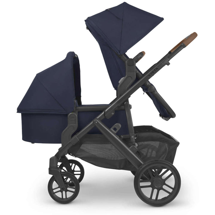 Uppababy VISTA V2 Twin Tandem Pushchair, Noa Navy