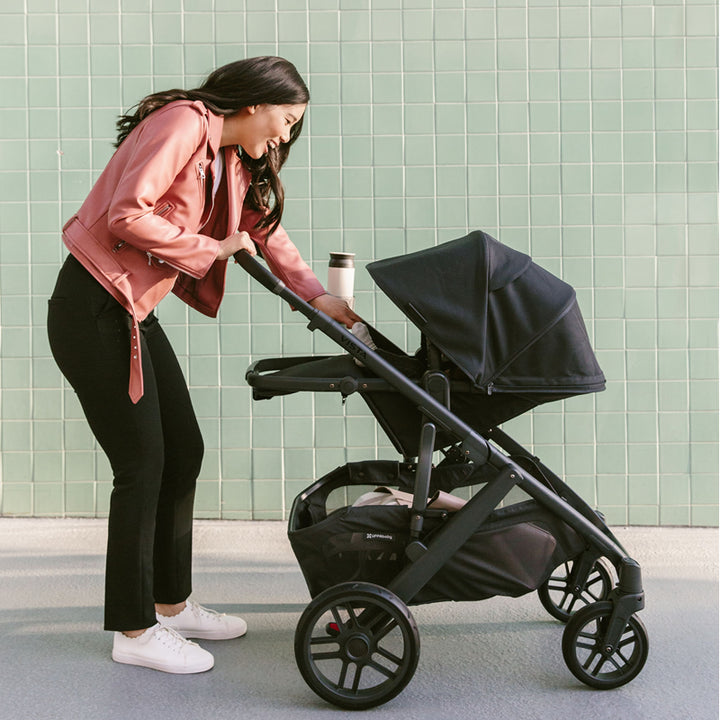 Uppababy VISTA V2 Tandem Pushchair, Jake Black