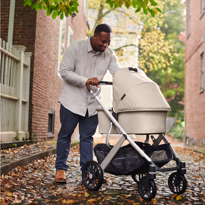 Uppababy VISTA V2 Pram + Cloud Z2 & Base Z2 i-Size Travel System, Declan Oat Melange