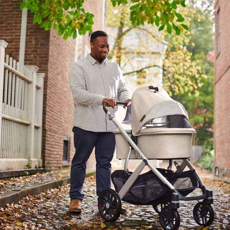 Uppababy VISTA V2 Pram + Cloud Z2 & Base Z2 i-Size Travel System, Declan Oat Melange