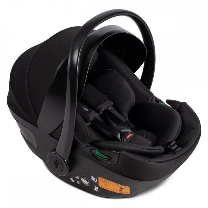 Venicci Upline 3 in 1 Travel System Bundle, All Black