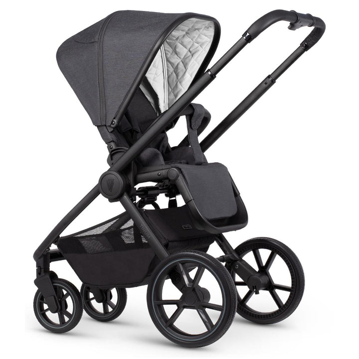 Venicci Tinum Edge 2 in 1 Pram Bundle, Charcoal