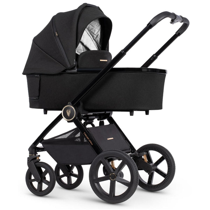 Venicci Upline 3 in 1 Travel System Bundle, All Black