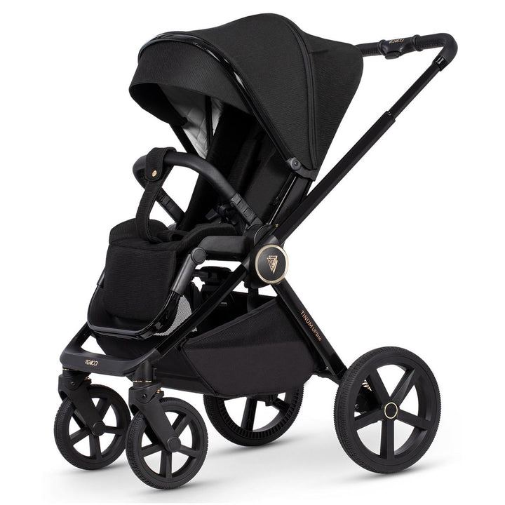 Venicci Upline 3 in 1 Travel System Bundle, All Black