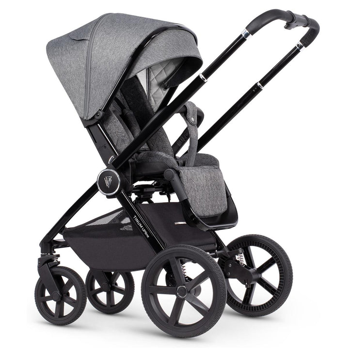 Venicci Upline 2 in 1 Pram - 10 Piece Bundle, Slate Grey