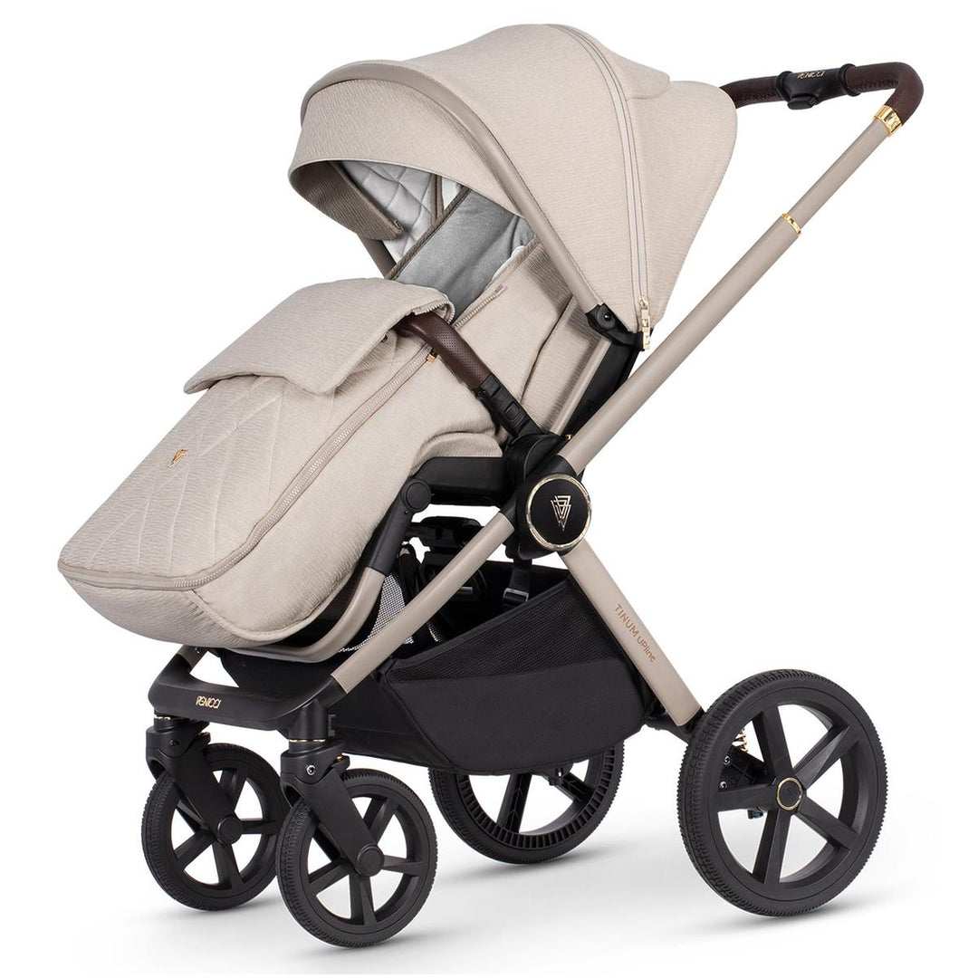 Venicci Upline 3 in 1 Travel System Bundle, Stone Beige