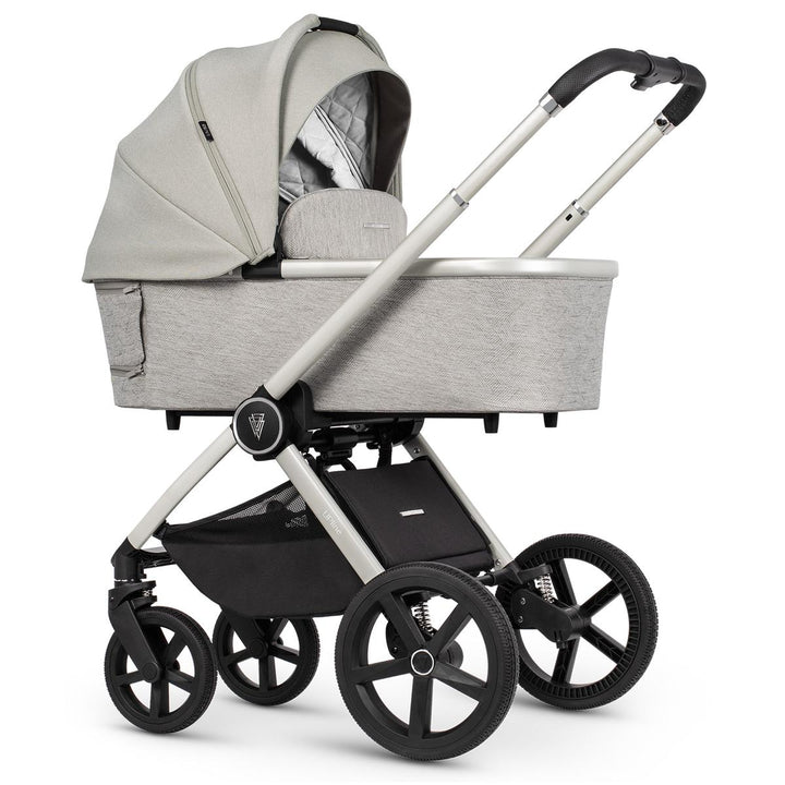 Venicci Upline 2 in 1 Pram - 10 Piece Bundle, Moonstone