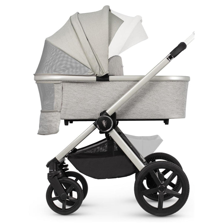 Venicci Upline 2 in 1 Pram - 10 Piece Bundle, Moonstone