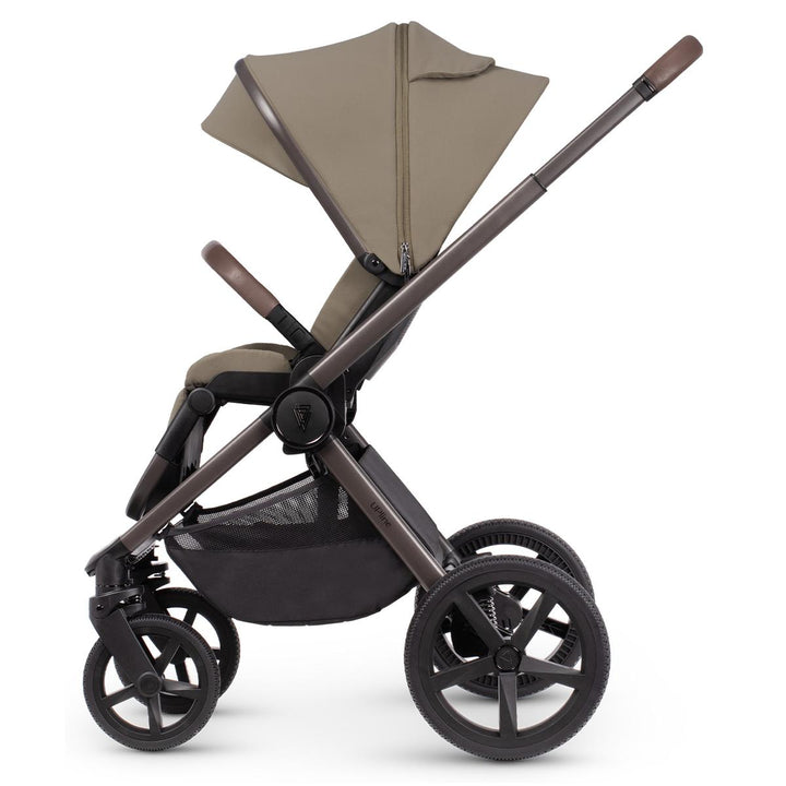 Venicci Upline SE 2 in 1 Pram - 10 Piece Bundle, Powder