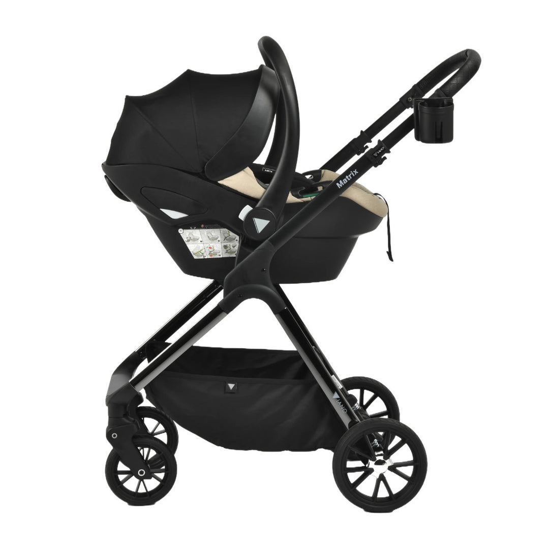 Viano Matrix 3 in 1 Travel System, Sand